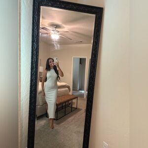 Victoria's Secret White Midi Dress